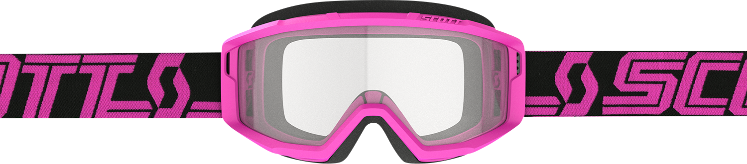SCOTT Primal Goggles - Pink/Black - Clear 278598-1254043