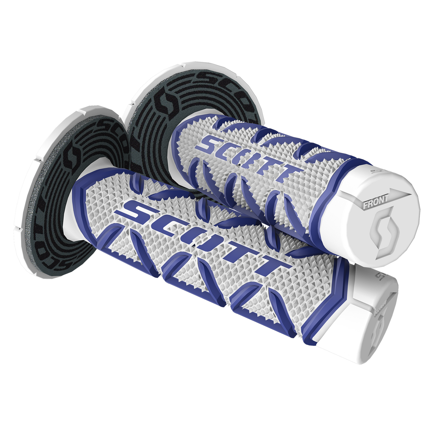 SCOTT Diamond Grips with Donut - Blue/White 219626-1006