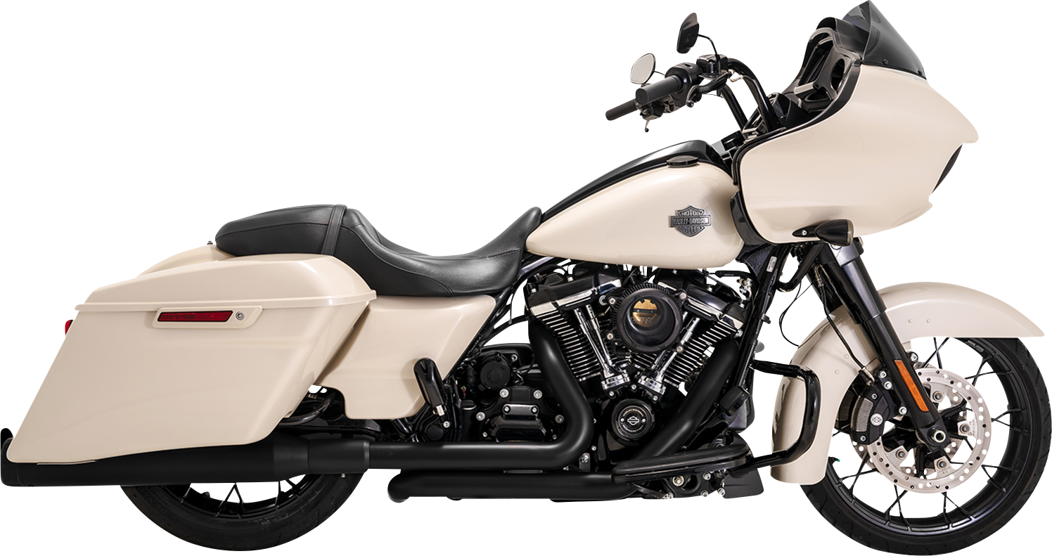 VANCE & HINES Dresser Duals Header System - Black 47351