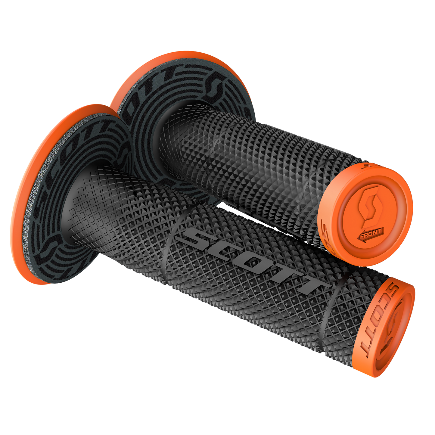 SCOTT SX II + Donut Grips - Orange/Black 219624-5857