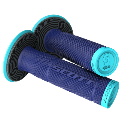SCOTT SX II + Donut Grips - Blue/Blue 219624-6012
