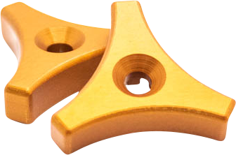 SDI Fork Cap - Adjuster Handle Set - Orange SDM-0000008-O