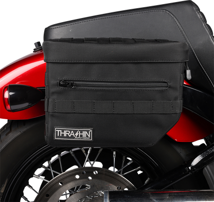 THRASHIN SUPPLY CO. Essential Saddlebags - Black TSB-0006