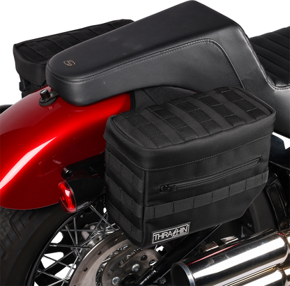 THRASHIN SUPPLY CO. Essential Saddlebags - Black TSB-0006