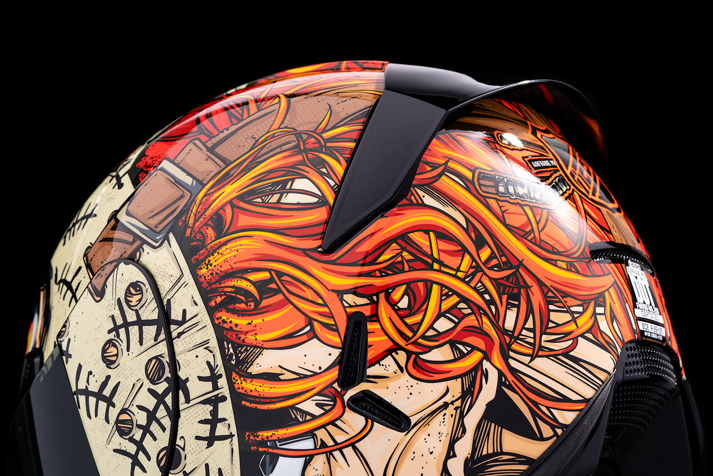 ICON Airframe Pro™ Helmet - Topshelf - Red - Small 0101-15072