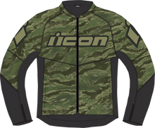 ICON Hooligan CE Tigersblood™ Jacket - Green - XL 2820-6155