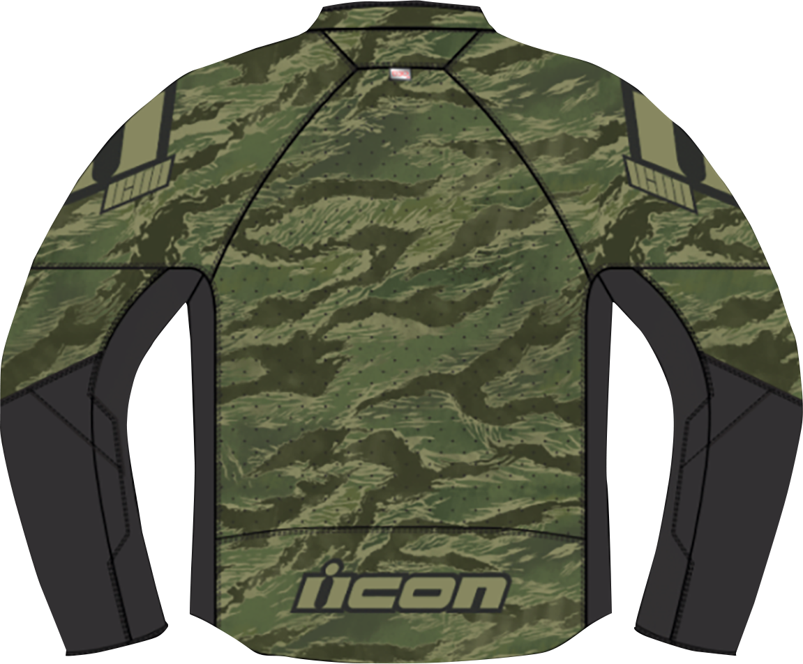 ICON Hooligan CE Tigersblood™ Jacket - Green - 4XL 2820-6158