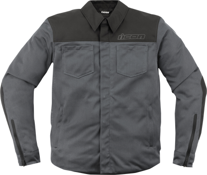 ICON Upstate Mesh CE™ Jacket - Gray - XL 2820-6226