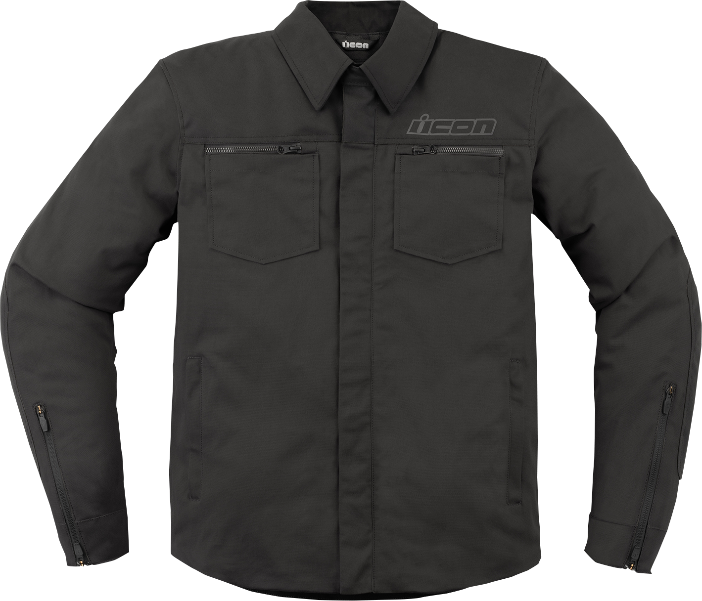 ICON Upstate Canvas CE™ Jacket - Black - 3XL 2820-6240