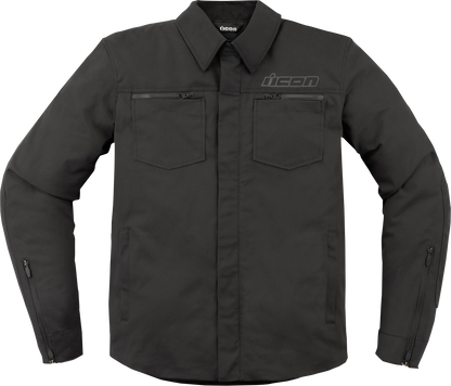 ICON Upstate Canvas CE™ Jacket - Black - 3XL 2820-6240