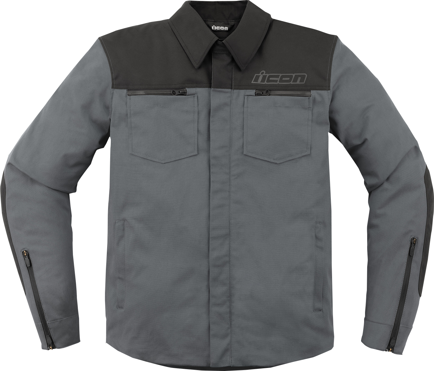 ICON Upstate Canvas CE™ Jacket - Gray - 3XL 2820-6246