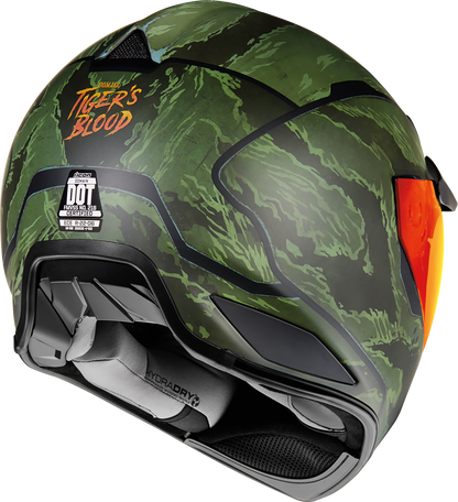 ICON Domain™ Helmet - Tiger's Blood - Green - 3XL 0101-14929