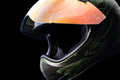 ICON Domain™ Helmet - Tiger's Blood - Green - Large 0101-14926