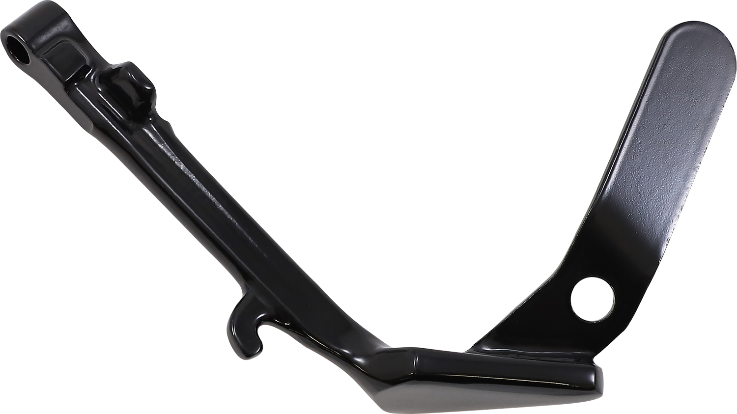 DRAG SPECIALTIES Kickstand - Gloss Black - 1" Under Stock C32-0481-GB-1