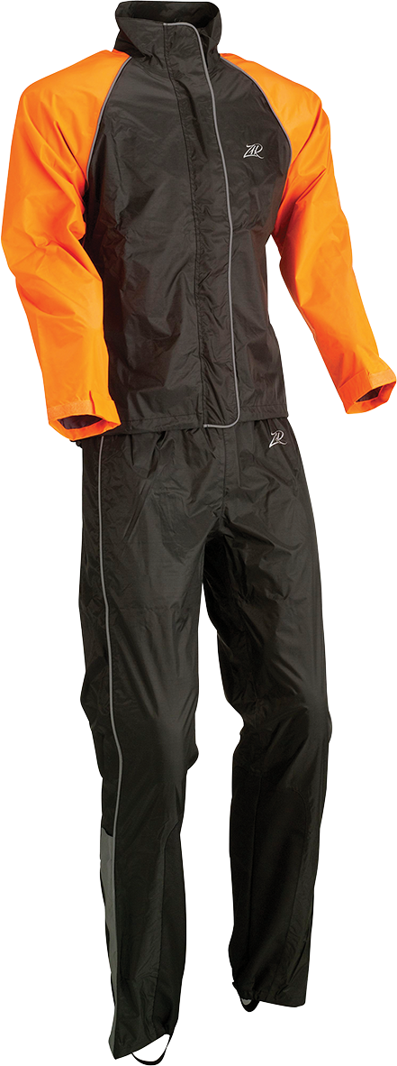 Z1R Women's Rain Jacket - Orange - 2XL 2854-0364