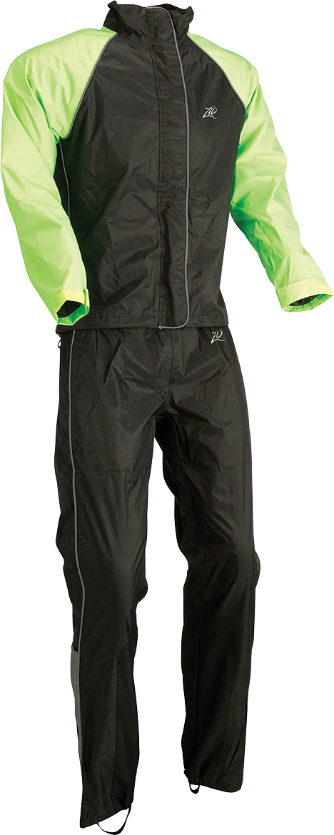 Z1R Women's Rain Jacket - Hi-Vis Yellow - XL 2854-0369