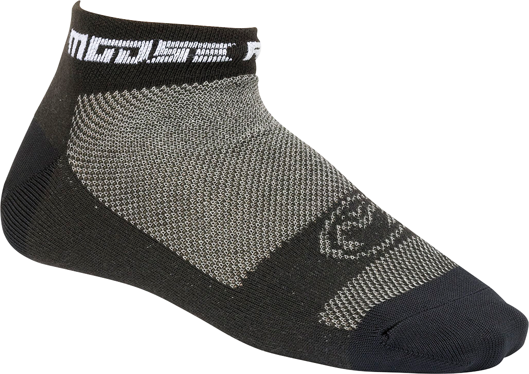 MOOSE OFFROAD Casual Low Socks - Black/Gray - S/M 34310788