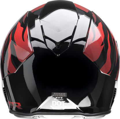 Z1R Warrant Helmet - Panthera - Black/Red - XS 010115205