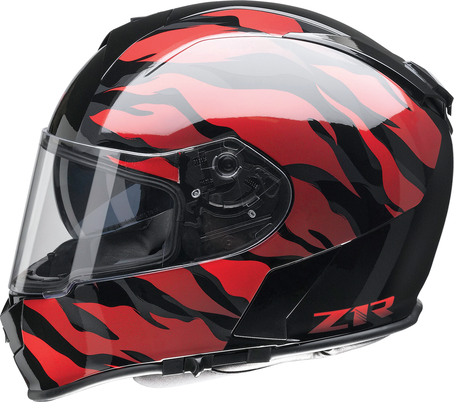 Z1R Warrant Helmet - Panthera - Black/Red - Small 010115206
