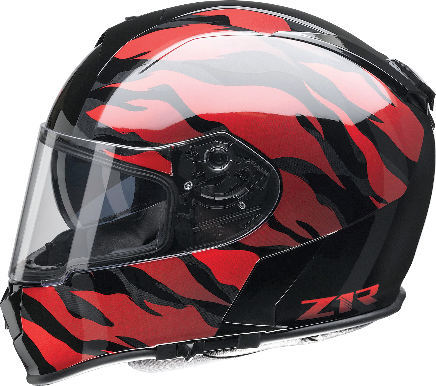 Z1R Warrant Helmet - Panthera - Black/Red - Small 010115206