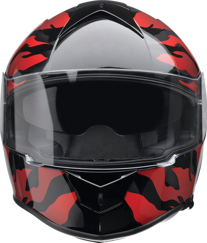 Z1R Warrant Helmet - Panthera - Black/Red - Small 010115206