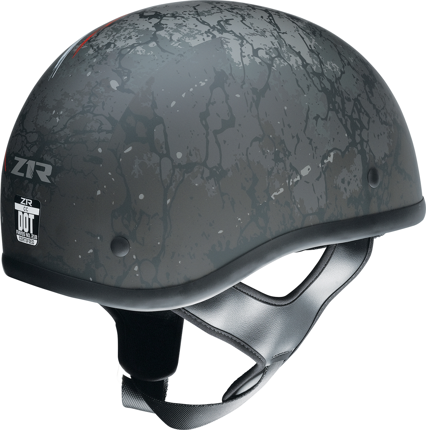 Z1R CC Beanie Helmet - Justice - Black/Red/White/Blue - Small 0103-1404