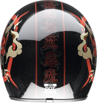 Z1R Saturn Helmet - Devilish - Gloss Black/Red - XS 0104-2876