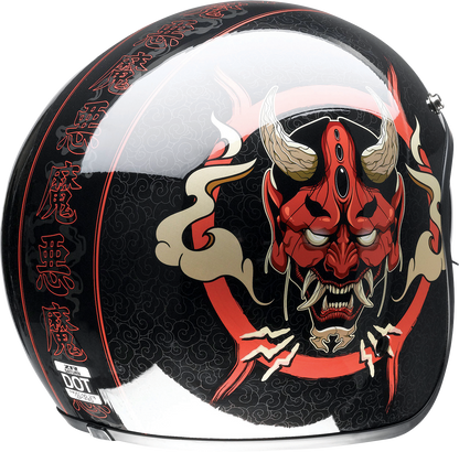 Z1R Saturn Helmet - Devilish - Gloss Black/Red - 2XL 0104-2881