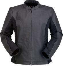 Z1R Women's Bellona Leather Jacket - Black - XS 2813-1017