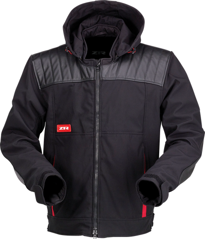 Z1R Armored Jacket - Black/Red - Medium 2820-6210