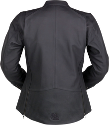 Z1R Women's Matchlock Leather Jacket - Black - XS 2813-1025