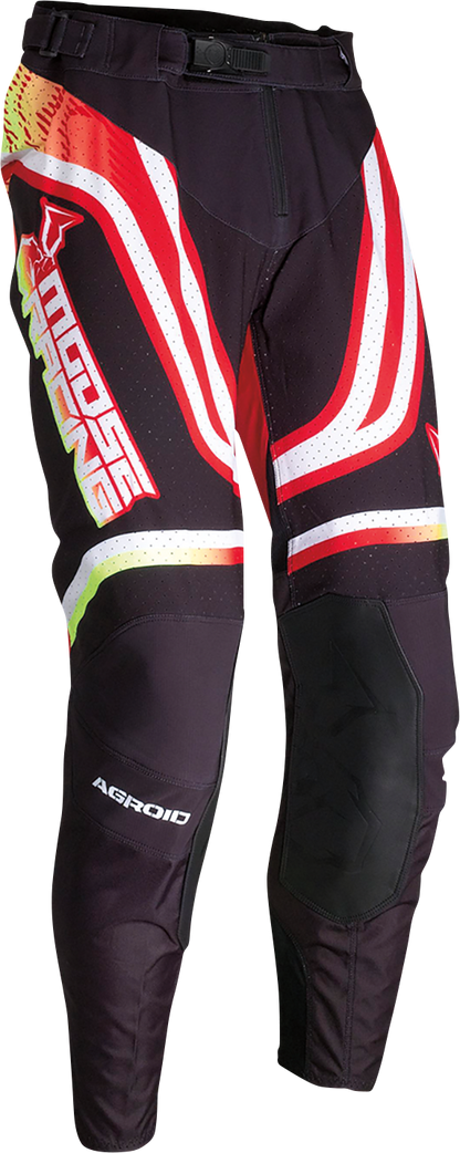 MOOSE OFFROAD Agroid Pants - Red/Yellow - US 32 2901-10669