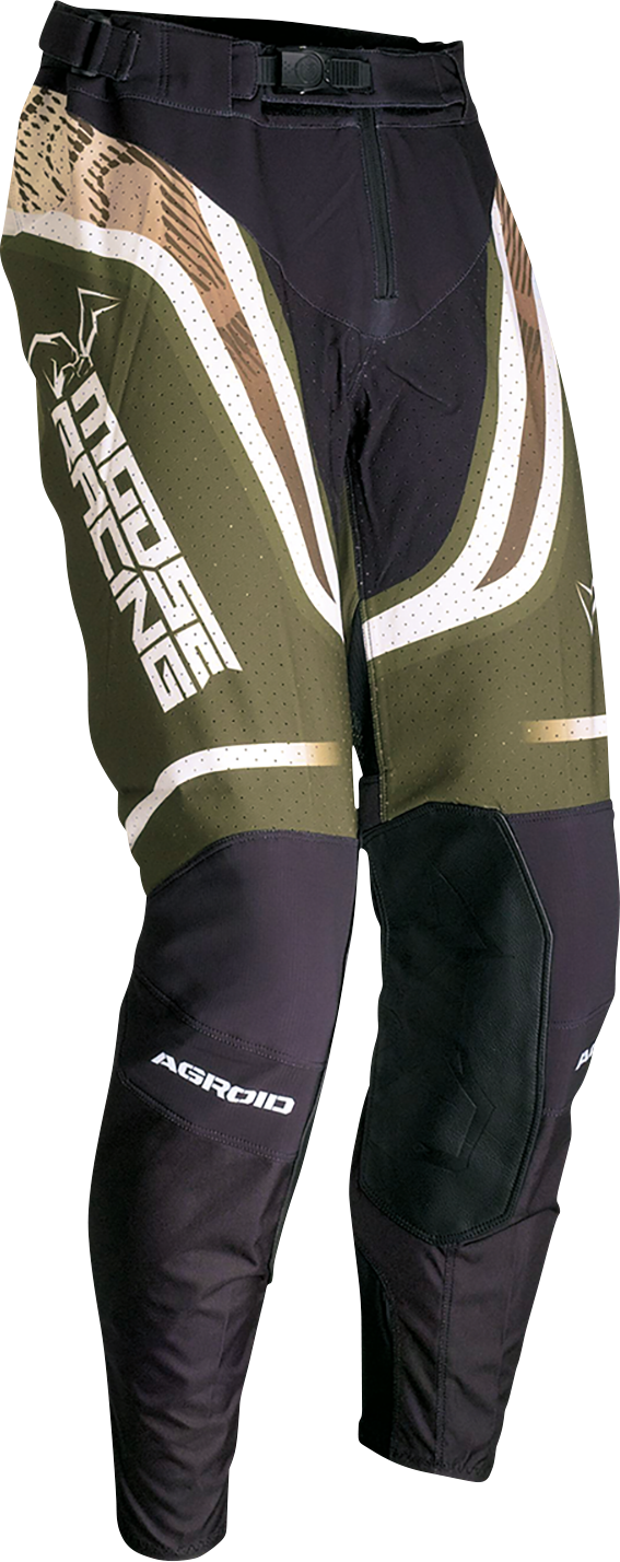MOOSE OFFROAD Agroid Pants - Olive/Tan - US 32 2901-10693