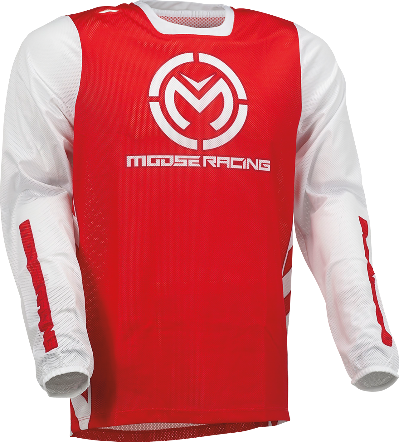 MOOSE OFFROAD Sahara Jersey - Red/White - Medium 2910-7427
