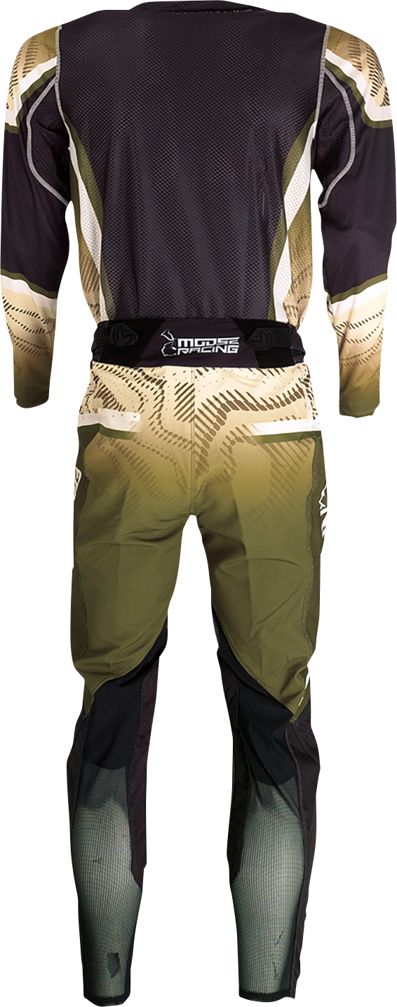 MOOSE OFFROAD Agroid Jersey - Olive/Tan/Black - 3XL 2910-7413