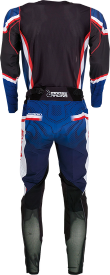 MOOSE OFFROAD Agroid Jersey - Red/White/Blue/Black - 3XL 2910-7407