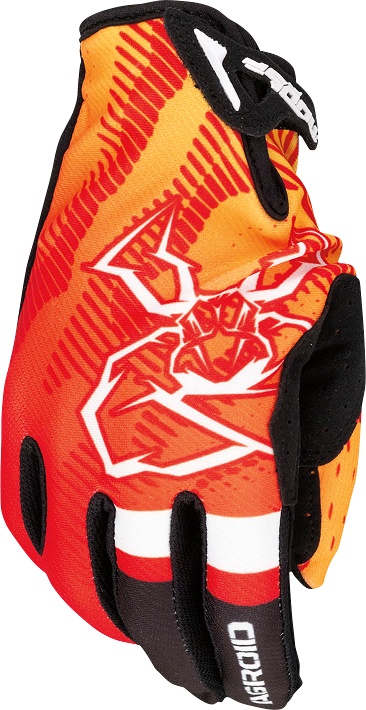 MOOSE OFFROAD Agroid™ Pro Gloves - Orange - Large 3330-7580