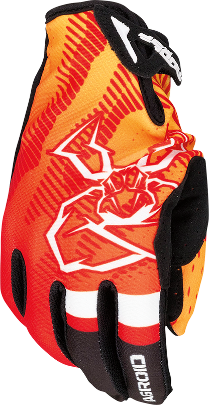 MOOSE OFFROAD Agroid™ Pro Gloves - Orange - Large 3330-7580