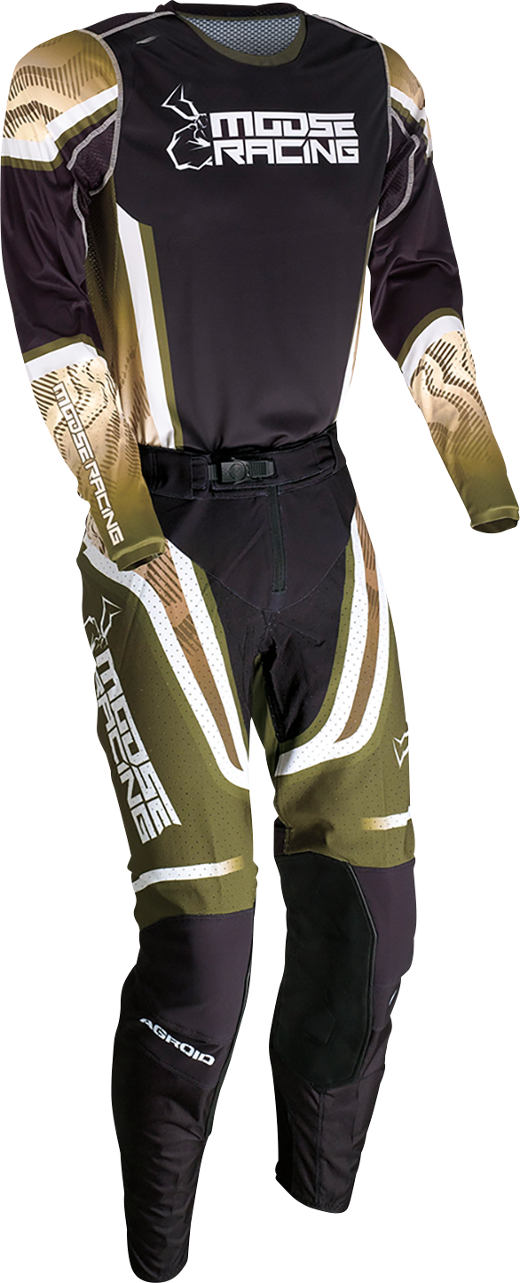 MOOSE OFFROAD Agroid Jersey - Olive/Tan/Black - 3XL 2910-7413