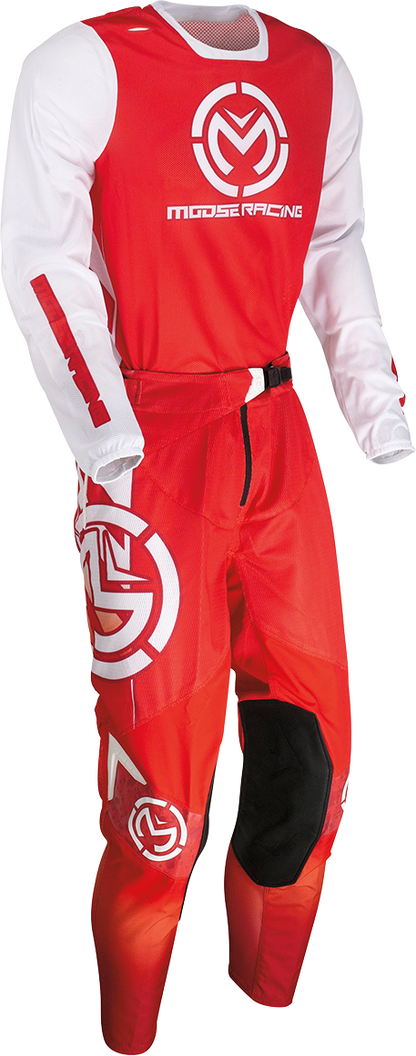 MOOSE OFFROAD Sahara Jersey - Red/White - Medium 2910-7427