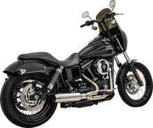 BASSANI XHAUST 2-into-1 Ripper Exhaust System with Super Bike Muffler - Stainless Steel 1D7SS