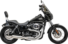 BASSANI XHAUST 2-into-1 Mid-Length Super Bike Exhaust System - Stainless Steel 1D4SS