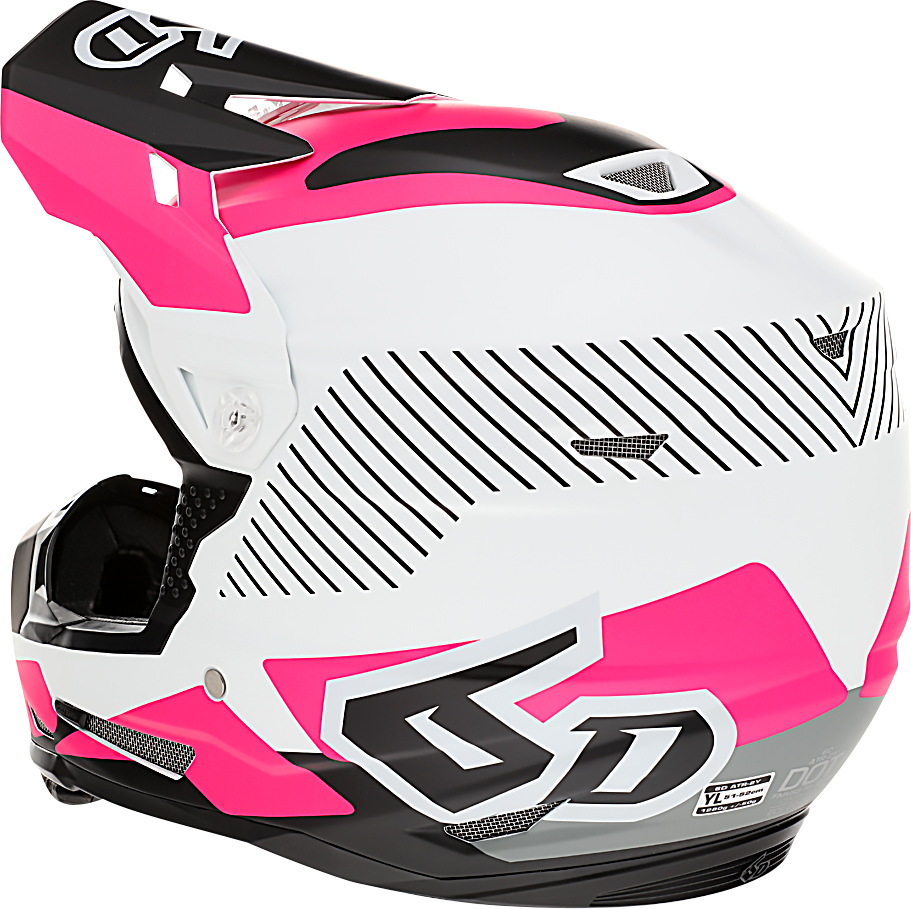 6D HELMETS ATR-2Y Helmet - Fusion - Pink - Large 11-6412