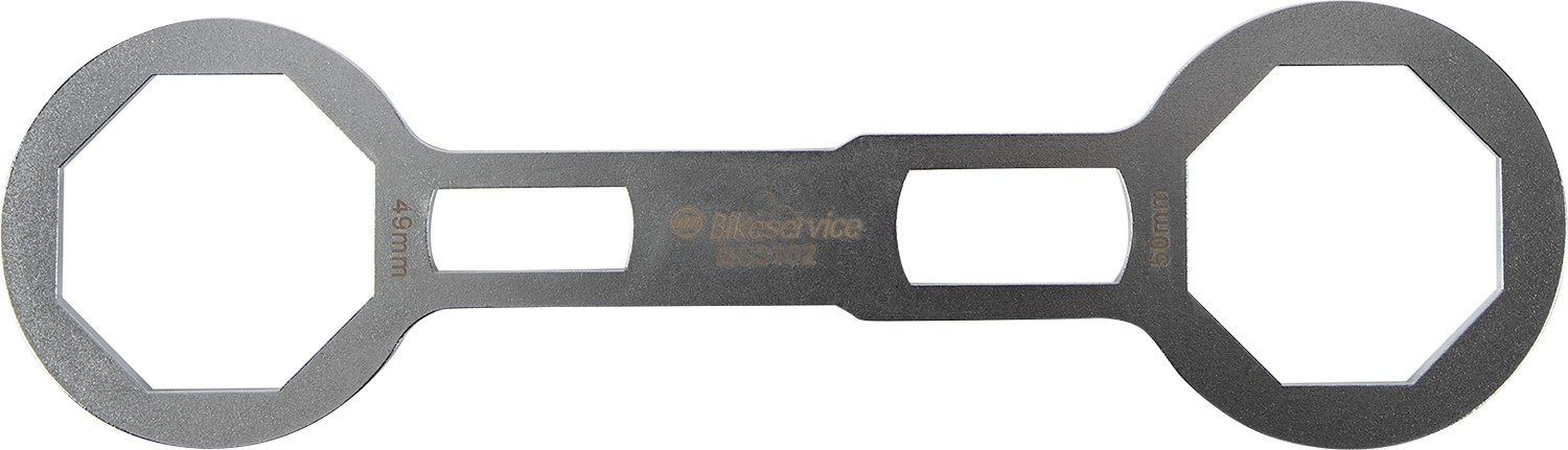 BIKESERVICE Fork Wrench Tool - 49/50 mm BS3102