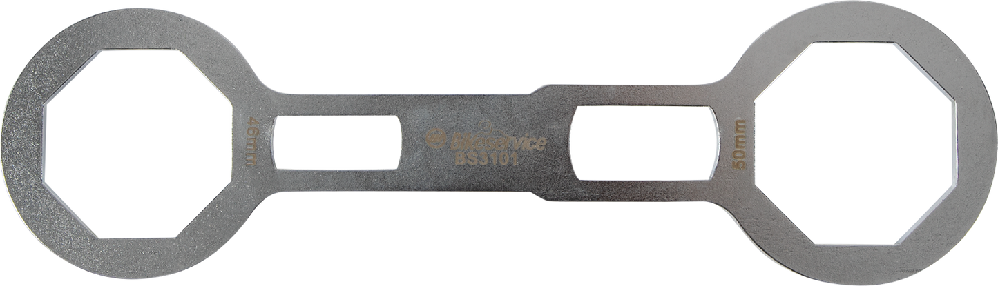 BIKESERVICE Fork Wrench Tool - 46/50 mm BS3101