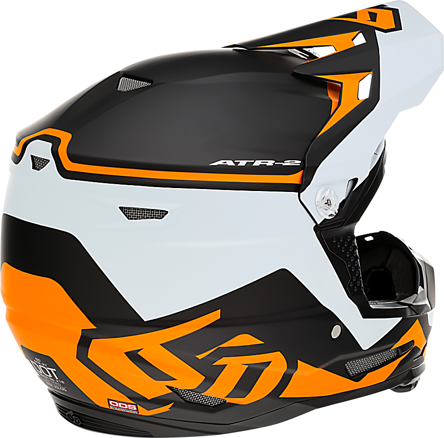 6D HELMETS ATR-2Y Helmet - Drive - Neon Orange - Small 11-6310