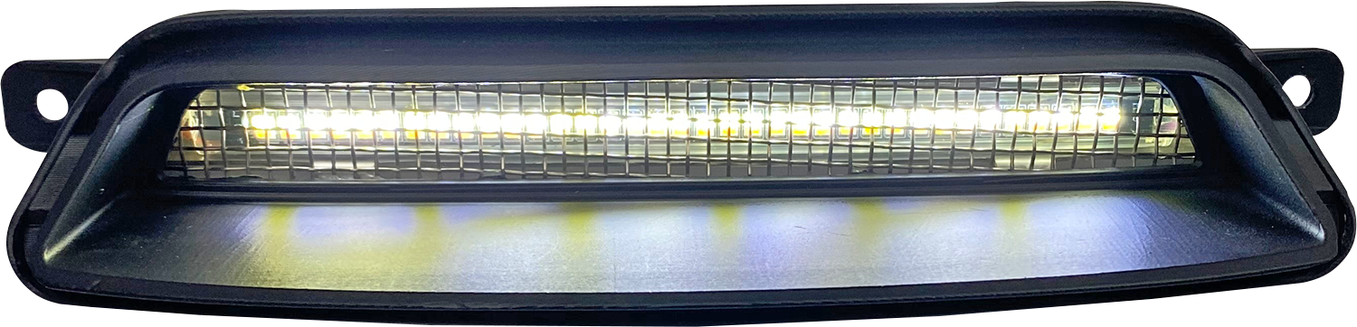 CUSTOM DYNAMICS Fairing Vent Light - LED - Black CD-IND-V-B