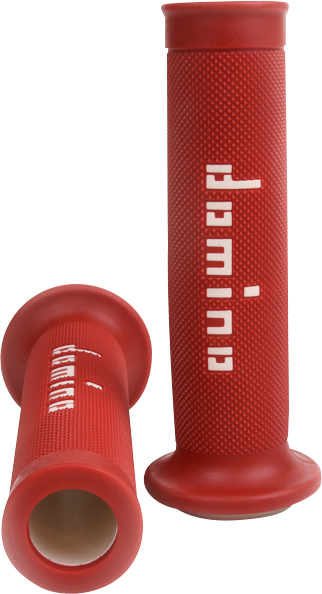 G2 ERGONOMICS CORP. MotoGP Grips - Red/White A01041C4642B7-0
