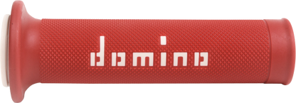 G2 ERGONOMICS CORP. MotoGP Grips - Red/White A01041C4642B7-0
