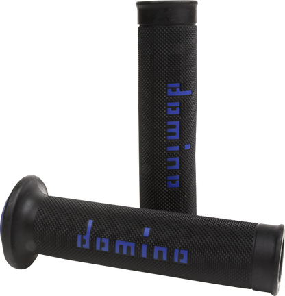 G2 ERGONOMICS CORP. MotoGP Grips - Black/Blue A01041C4840B7-0